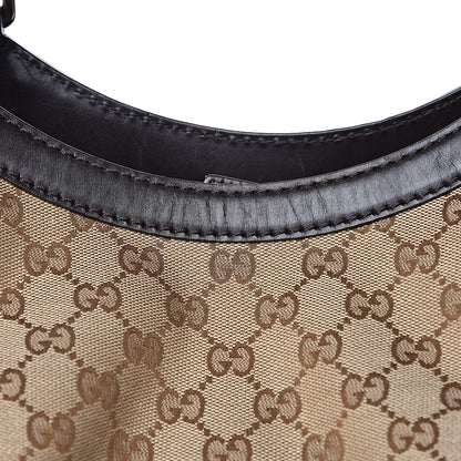 Gucci Monogram Large Sukey Tote Dark Brown 10 of 11