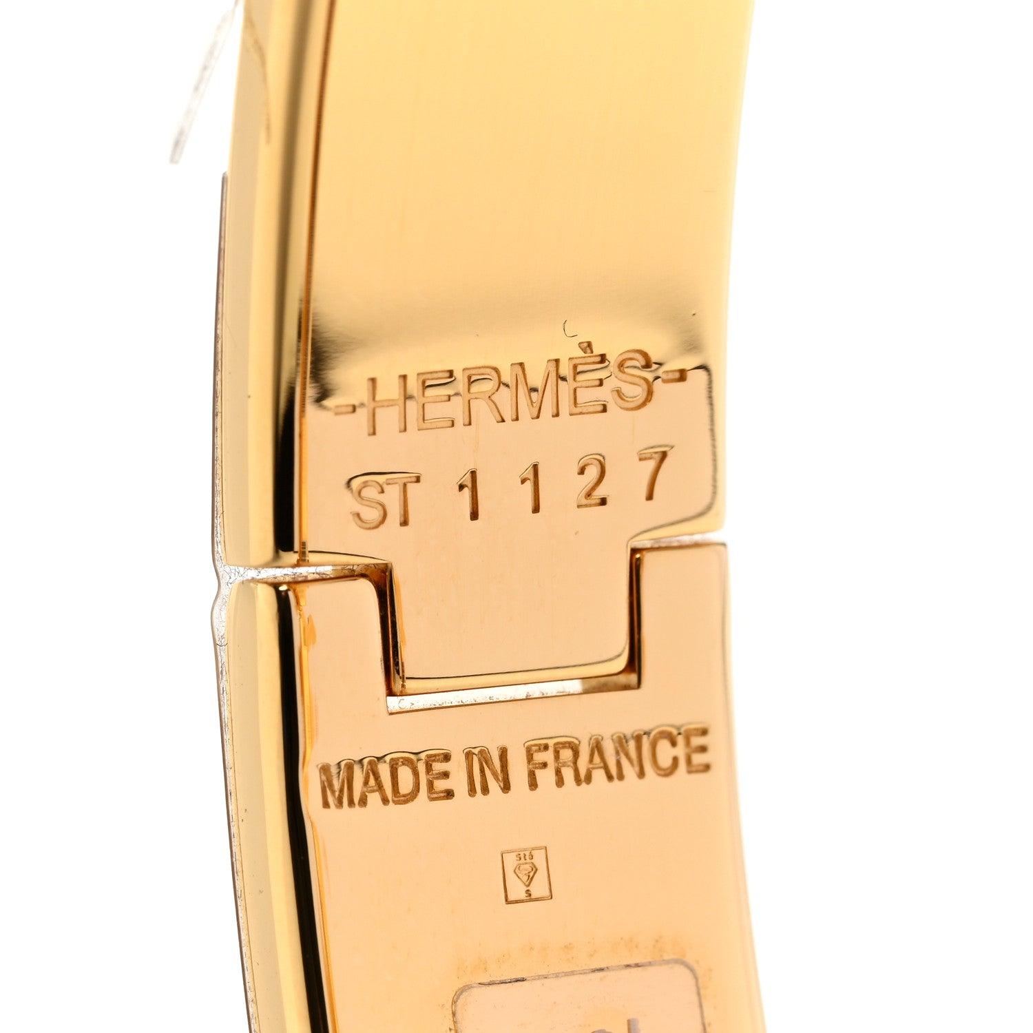 Hermes Enamel Narrow Clic Clac H Bracelet PM Black 4 of 5