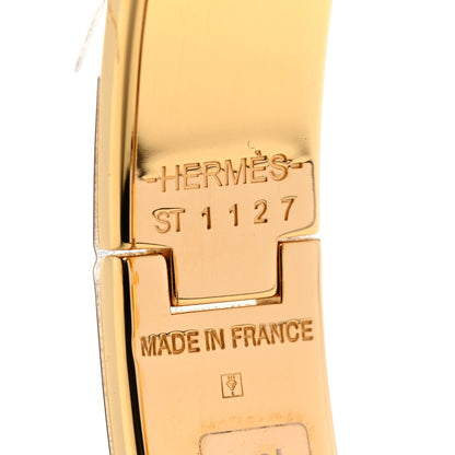 Hermes Enamel Narrow Clic Clac H Bracelet PM Black 4 of 5