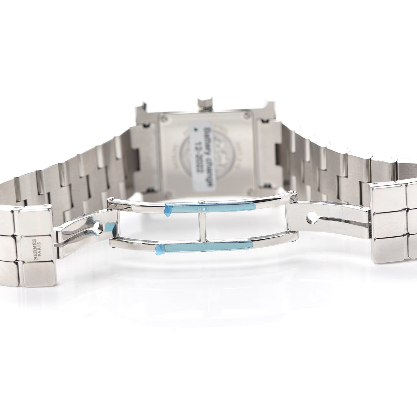 Stainless Steel Diamond Mother of Pearl 21mm Heure H Hour Quartz Watch