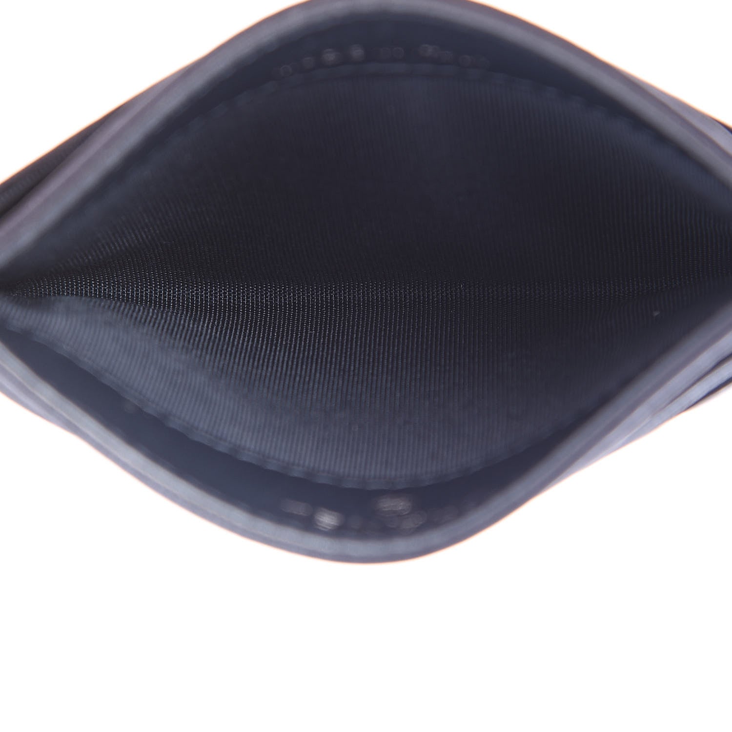 Chanel Goatskin Camellia Embossed Card Holder Dark Blue 5 of 8