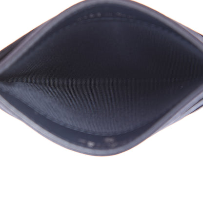 Chanel Goatskin Camellia Embossed Card Holder Dark Blue 5 of 8
