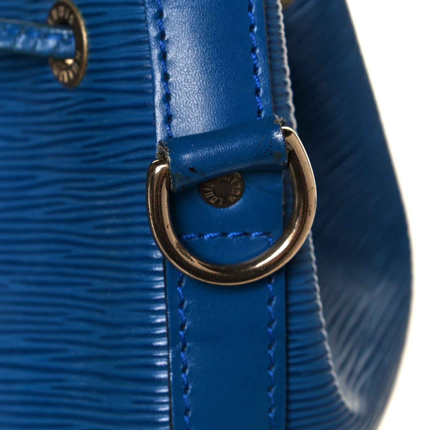 Louis Vuitton Epi Petit Noe Blue 14 of 15