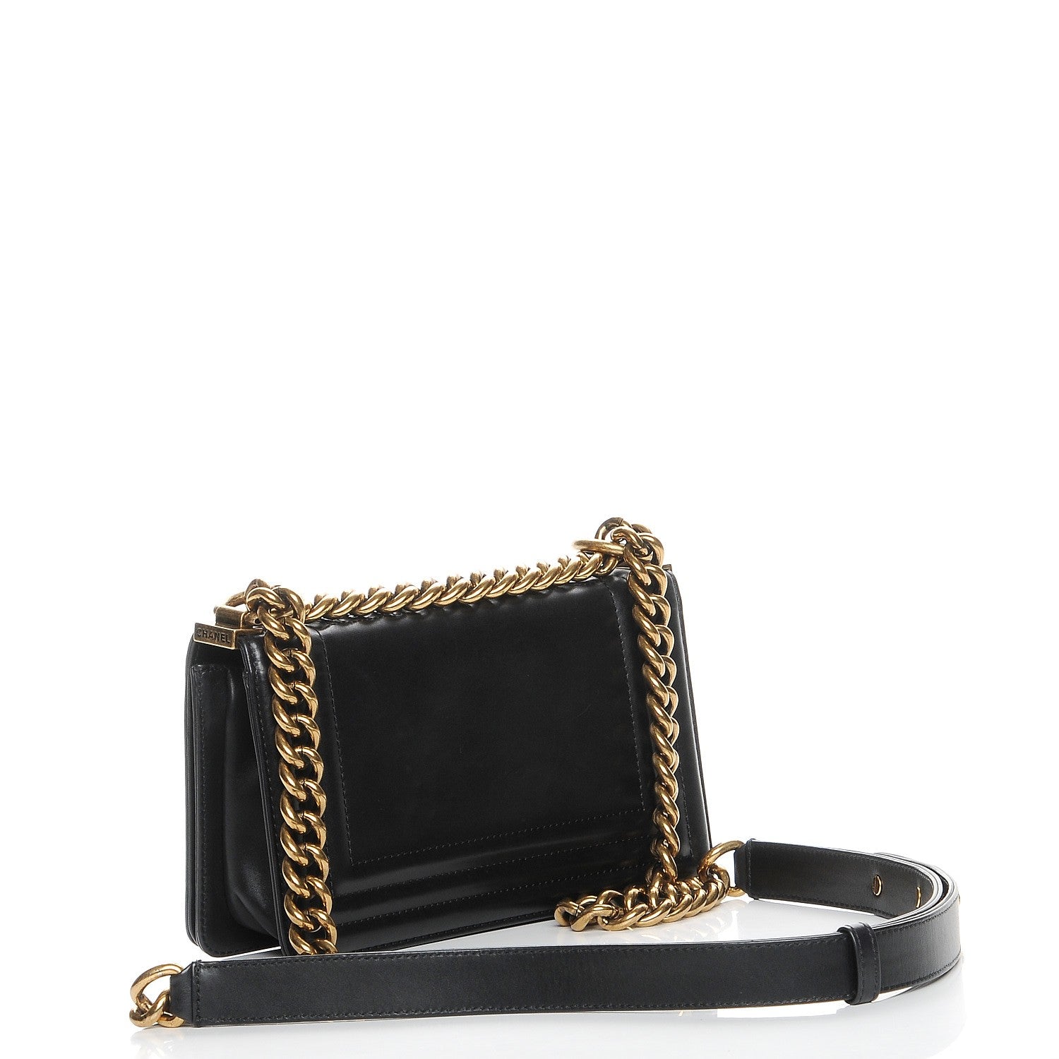 Chanel Calfskin Small Boy Flap Black 3 of 9
