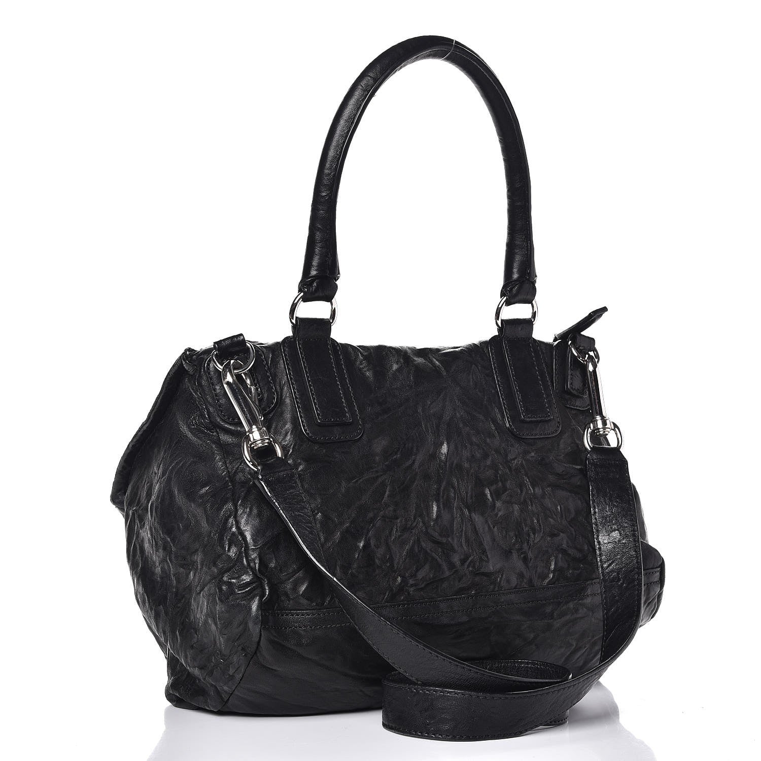 Givenchy Tumbled Sheepskin Medium Pandora Black 3 of 11
