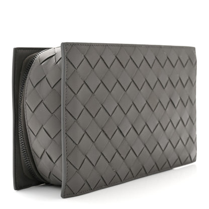 Bottega Veneta Nappa Intrecciato Travel Case Graphite 3 of 9