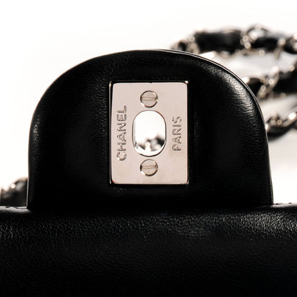 Chanel Lambskin Quilted Mini Flap Black 6 of 9