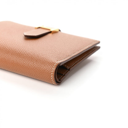 Hermes Epsom Bearn Compact Wallet Gold 7 of 10