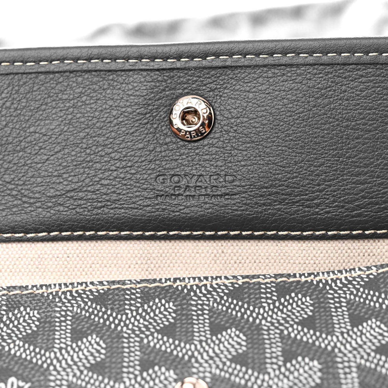 Goyard Goyardine Saint Louis PM Grey 7 of 11