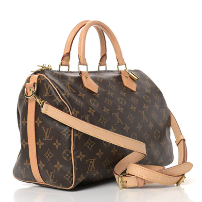 Louis Vuitton Monogram Speedy Bandouliere 30 3 of 9