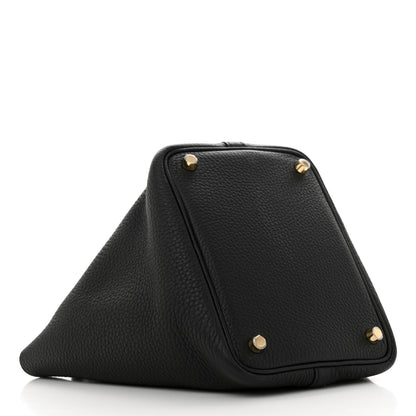 Hermes Taurillon Clemence Picotin Lock 18 PM Black 4 of 10