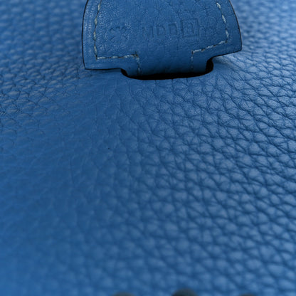 Hermes Taurillon Clemence Evelyne III PM Bleu Paradis 7 of 11