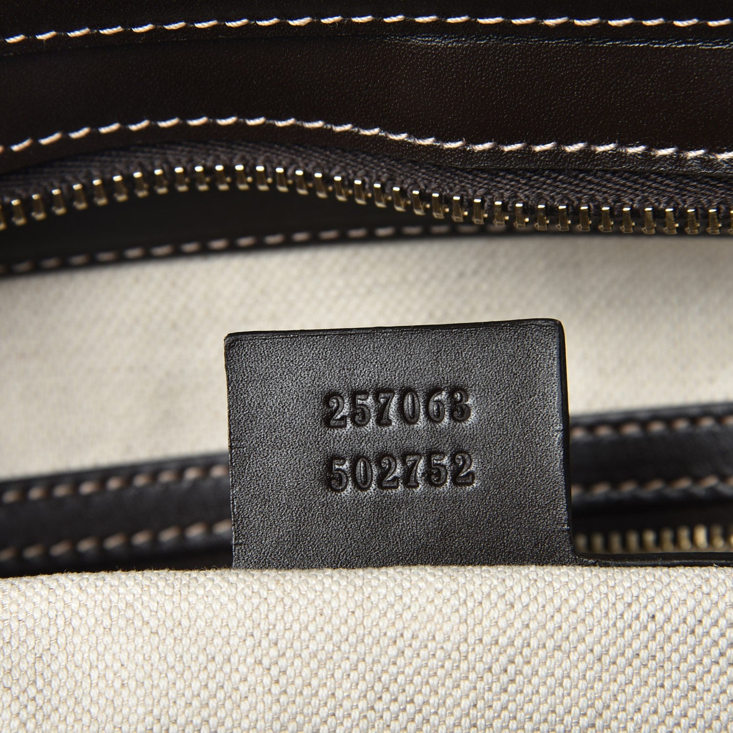 Gucci Monogram Medium Mayfair Tote Dark Brown 7 of 7