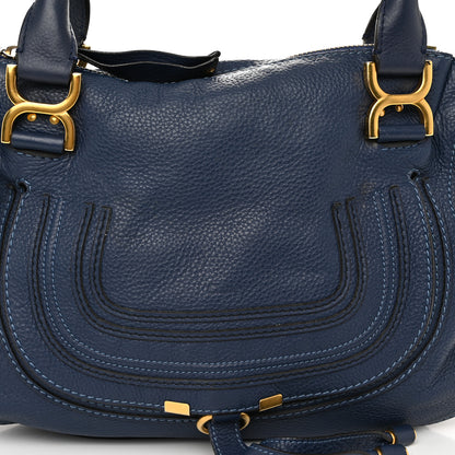 Chloe Calfskin Medium Marcie Satchel Royal 8 of 15