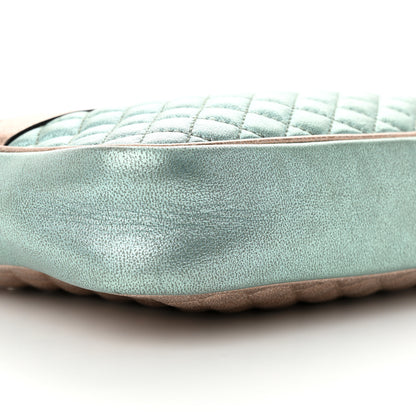 Gucci Laminated Nappa Trapuntata Small Zumi Shoulder Bag Rosa 9 of 10