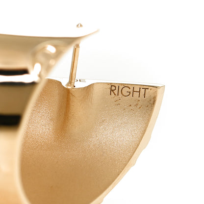 Louis Vuitton Nanogram Earrings Gold 4 of 5