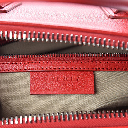 Givenchy Sugar Goatskin Small Antigona Medium Red 6 of 10