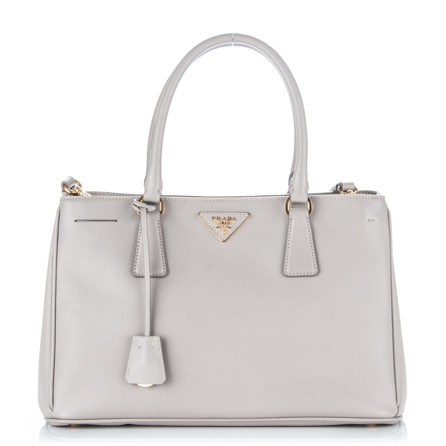 Prada Saffiano Lux Medium Tote Pomice 1 of 7