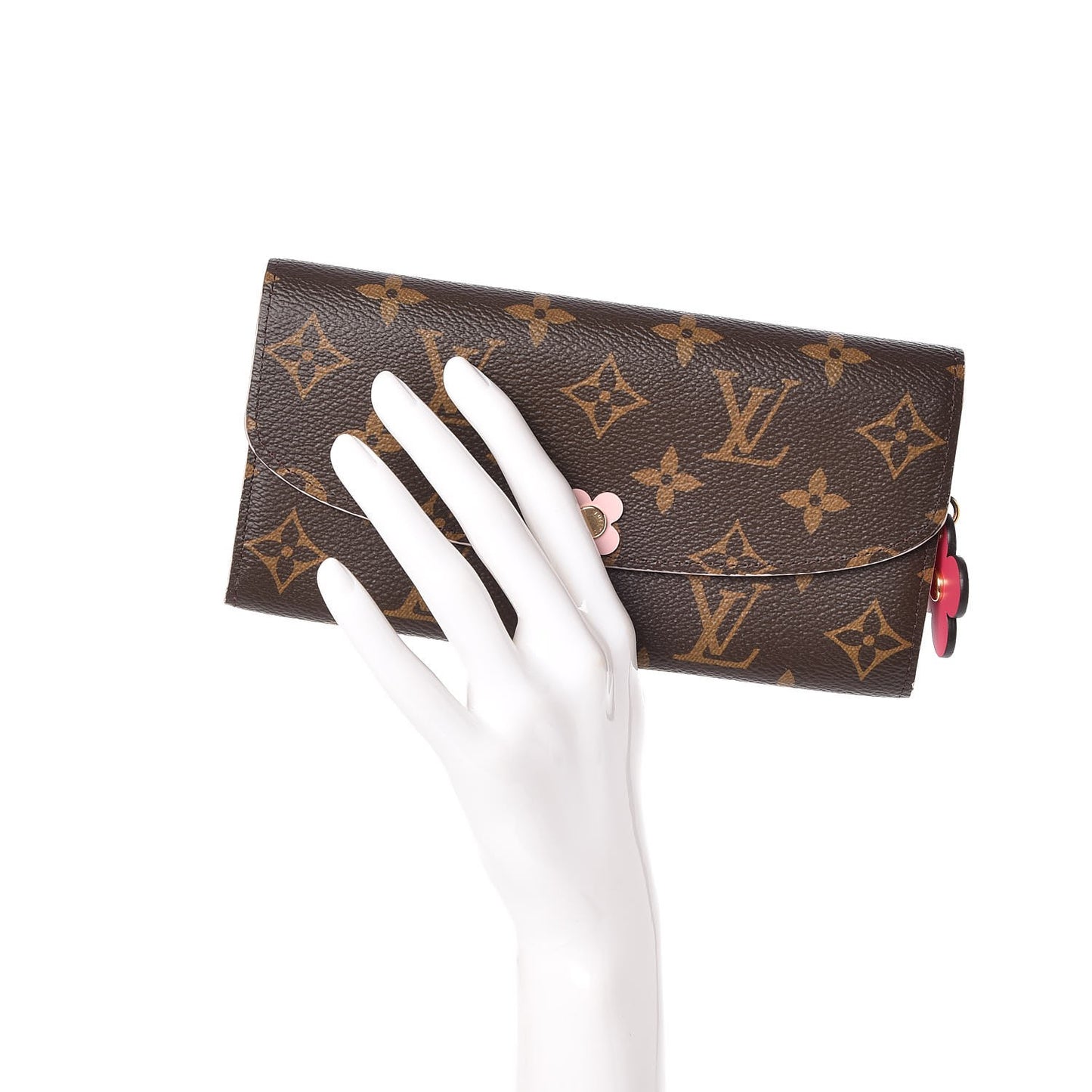 Monogram Bloom Flower Emilie Wallet