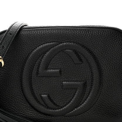 Gucci Pebbled Calfskin Small Soho Disco Bag Black 8 of 10