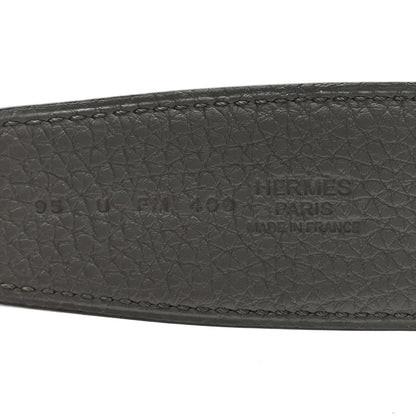 Hermes Box Togo Reversible 32mm H Belt Black Graphite 4 of 4