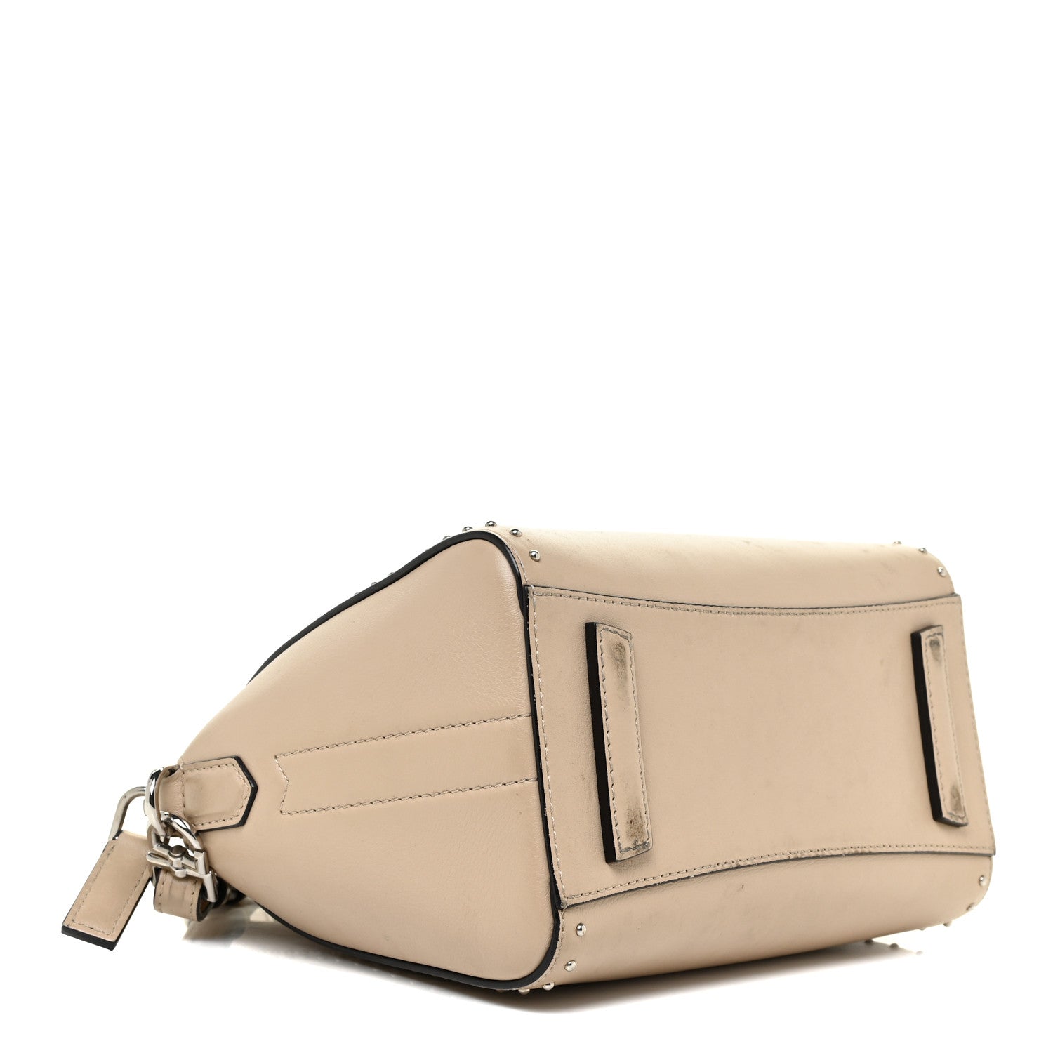 Givenchy Calfskin Mini Studded Antigona Beige Buff 4 of 27