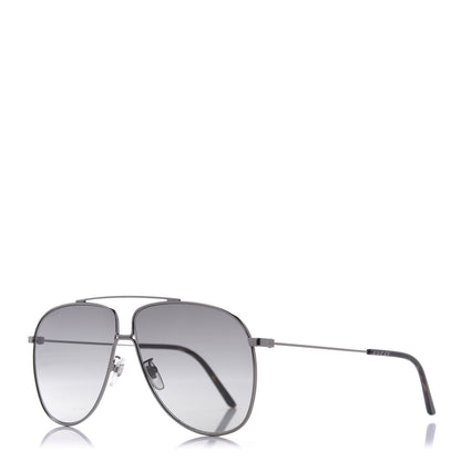 Gucci Aviator Sunglasses GG0440S Silver 1 of 8