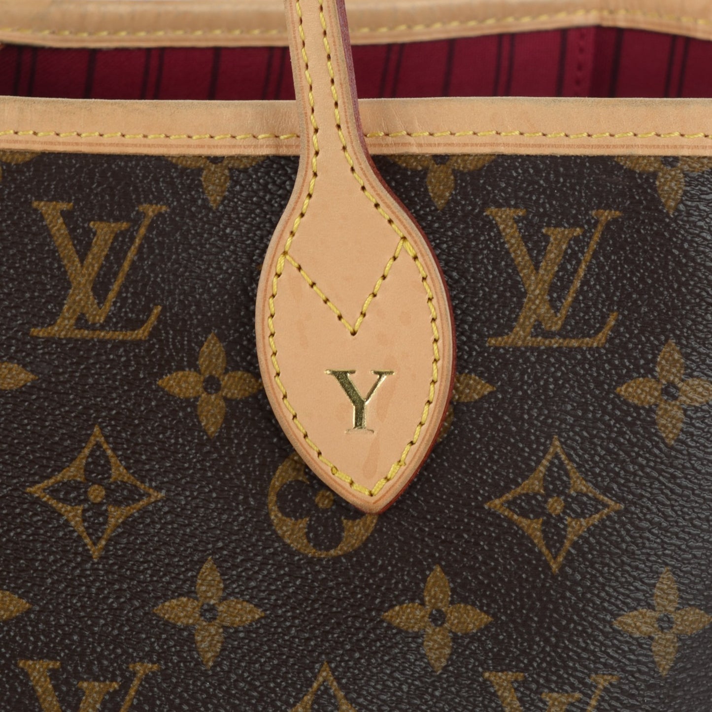 Monogram Neverfull MM Fuchsia