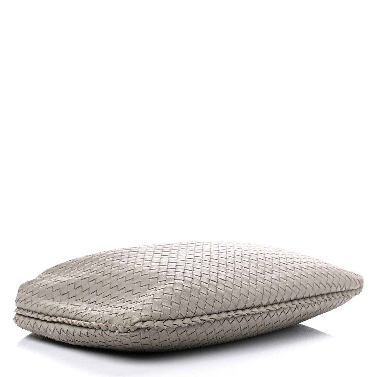 Nappa Intrecciato Large Veneta Hobo Fume