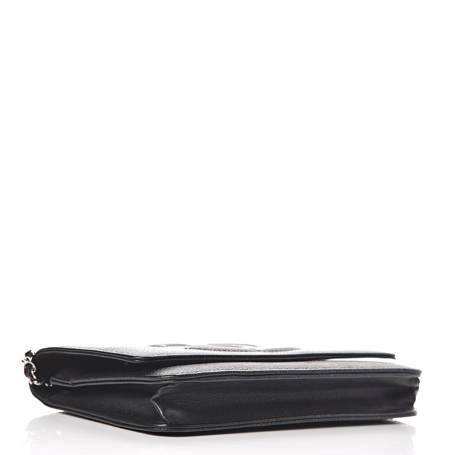 Chanel Caviar Timeless CC Wallet On Chain WOC Black 4 of 15