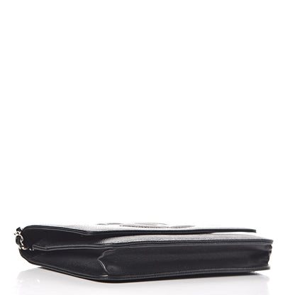 Chanel Caviar Timeless CC Wallet On Chain WOC Black 4 of 15