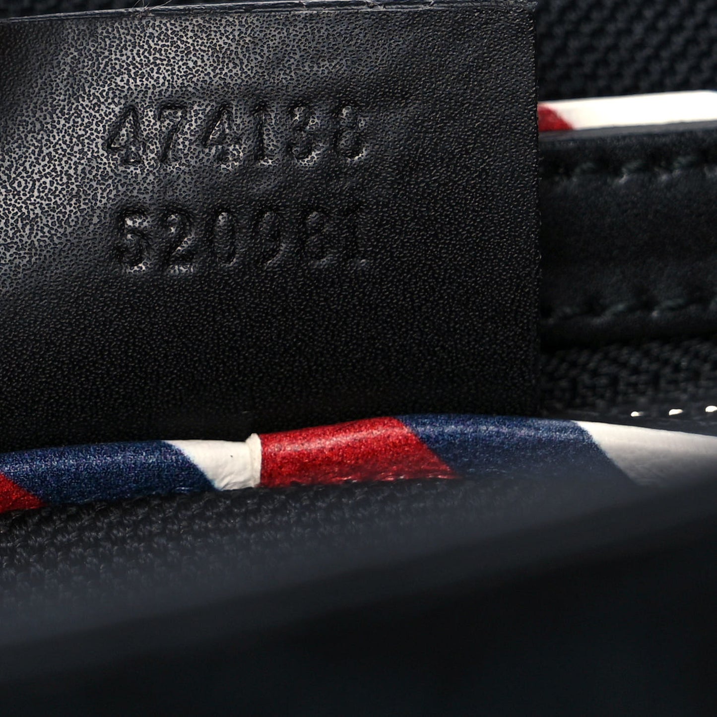 GG Supreme Monogram Night Courrier Flap Messenger Black Multicolor