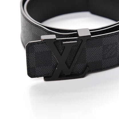 Louis Vuitton Damier Graphite 40mm LV Initiales Belt 90 36 10 of 11