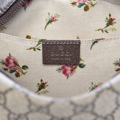 Gucci GG Supreme Monogram Web Neo Vintage Shoulder Bag Beige New Acero Crop 6 of 10