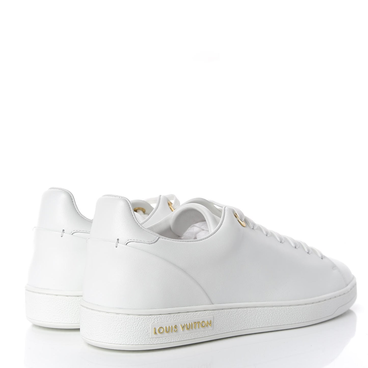 Calfskin Frontrow Sneakers 39 White