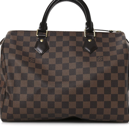 Louis Vuitton Damier Ebene Speedy 30 8 of 14