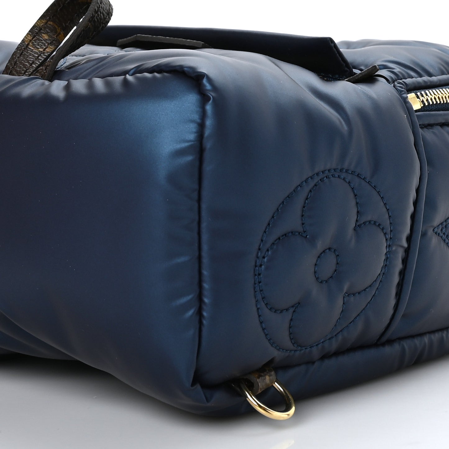 Econyl Mini Monogram Pillow Palm Springs Backpack Mini Navy