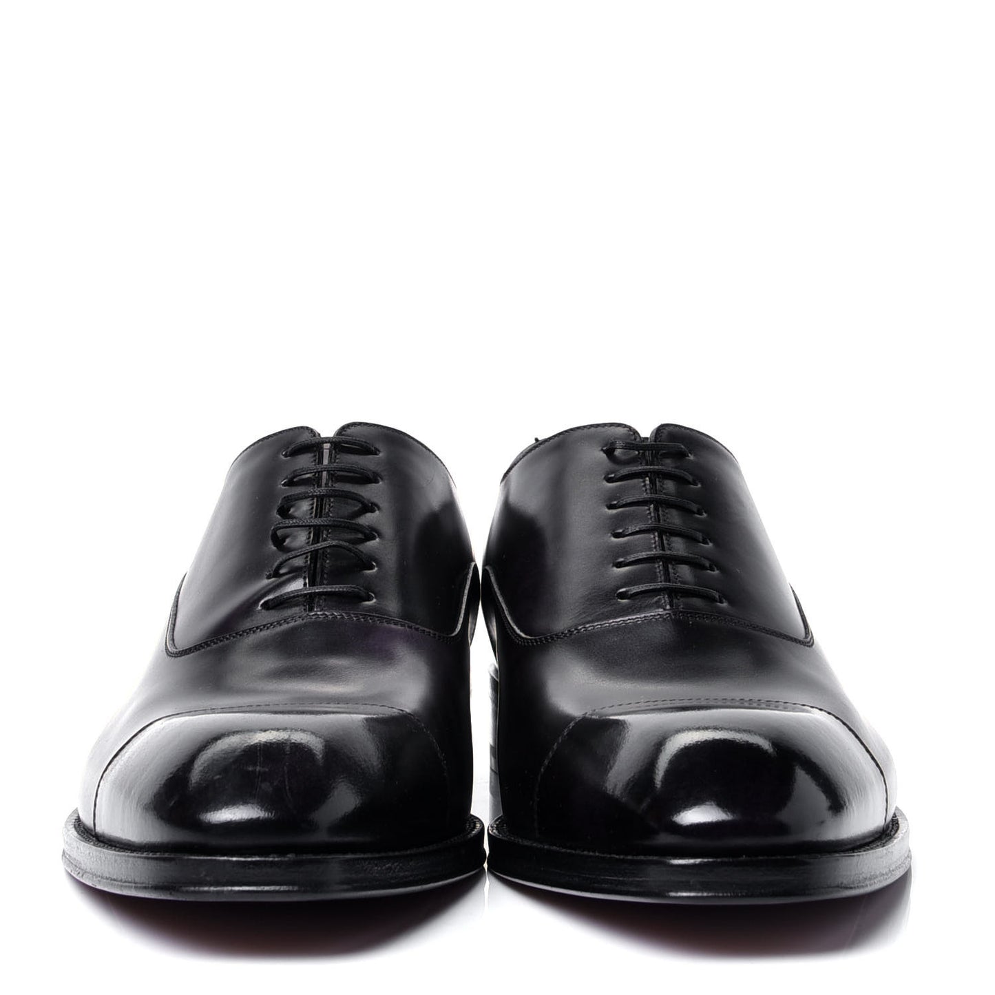 Calfskin Mens Vendome Richelieu 7.5 Black
