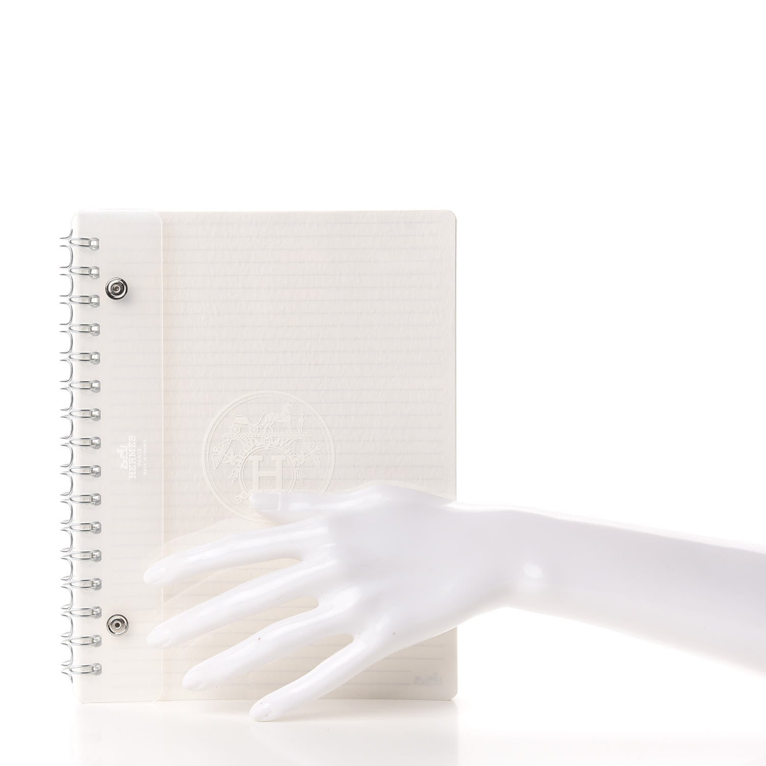 Hermes Togo Ulysse MM Notebook Cover Rose Pourpre 3 of 17