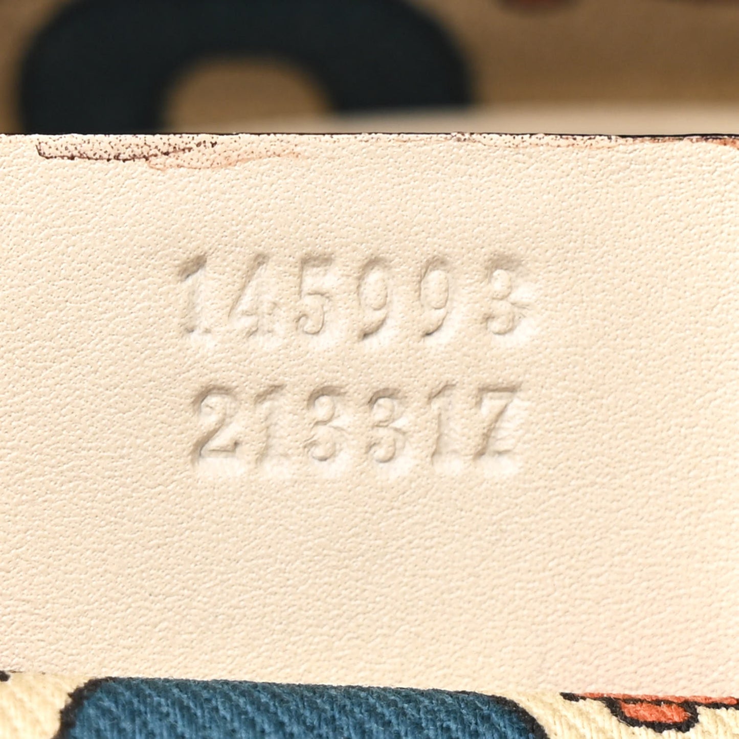 Guccissima Large Punch Tote Ivory