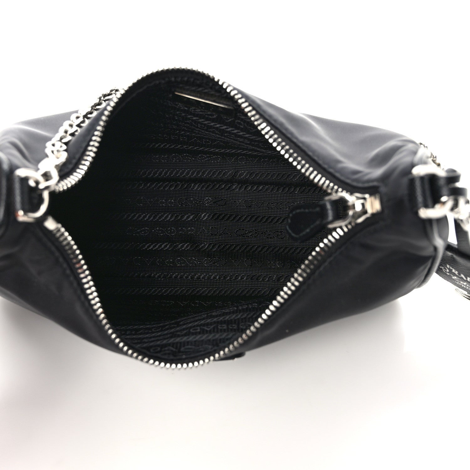 Prada Nylon Re-Edition 2005 Shoulder Bag Black 5 of 10