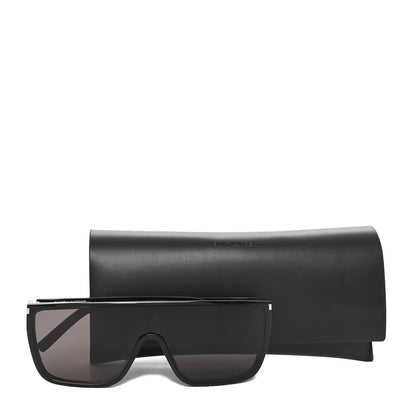 Saint Laurent Acetate SL 364 Mask Sunglasses Black 7 of 7