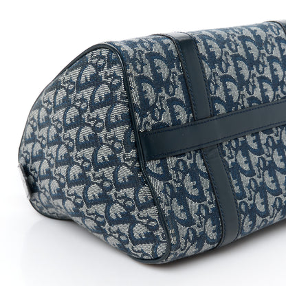 Christian Dior Monogram Boston Navy Blue 9 of 10