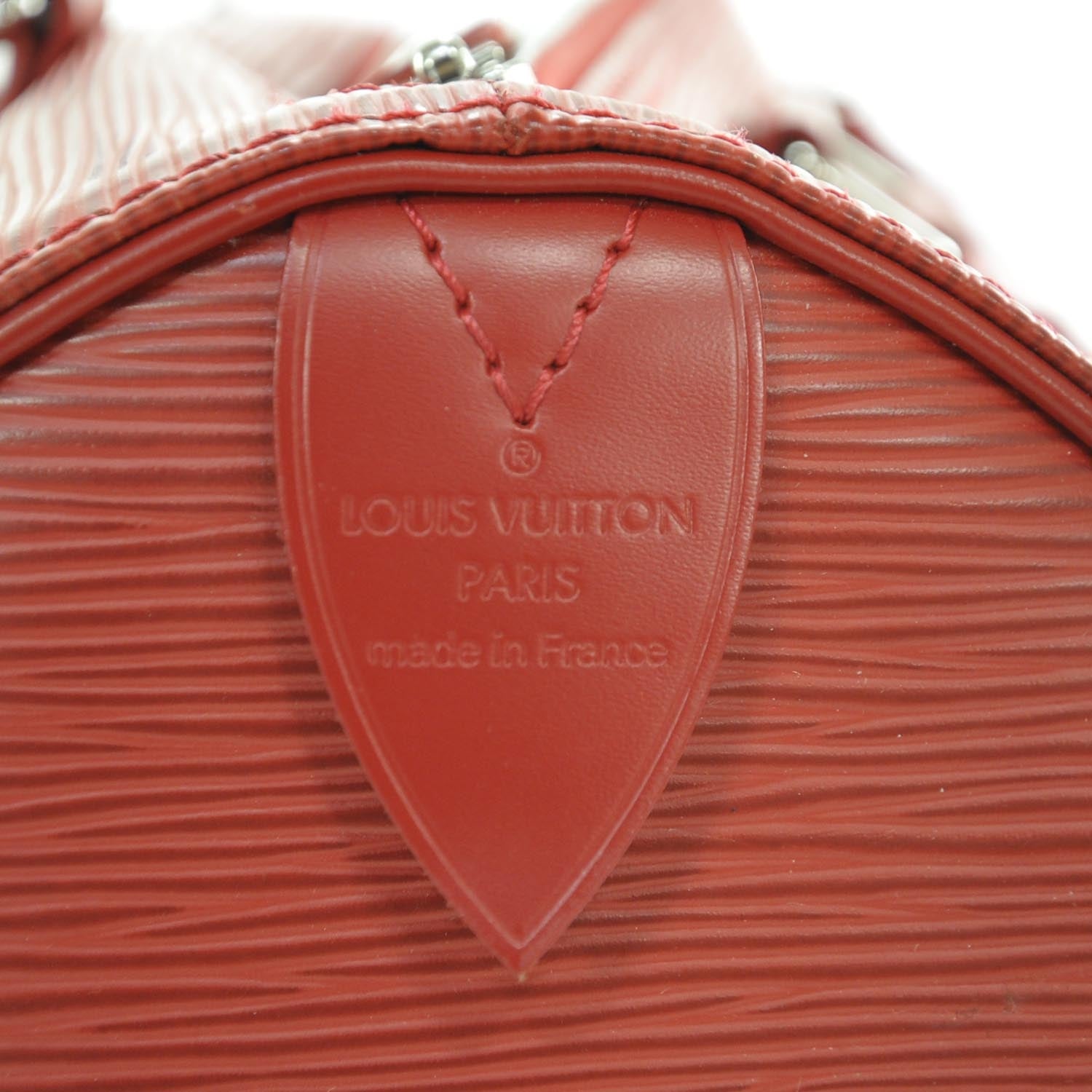 Louis Vuitton Epi Speedy 30 Rouge 7 of 9