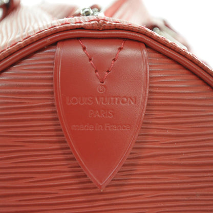 Louis Vuitton Epi Speedy 30 Rouge 7 of 9