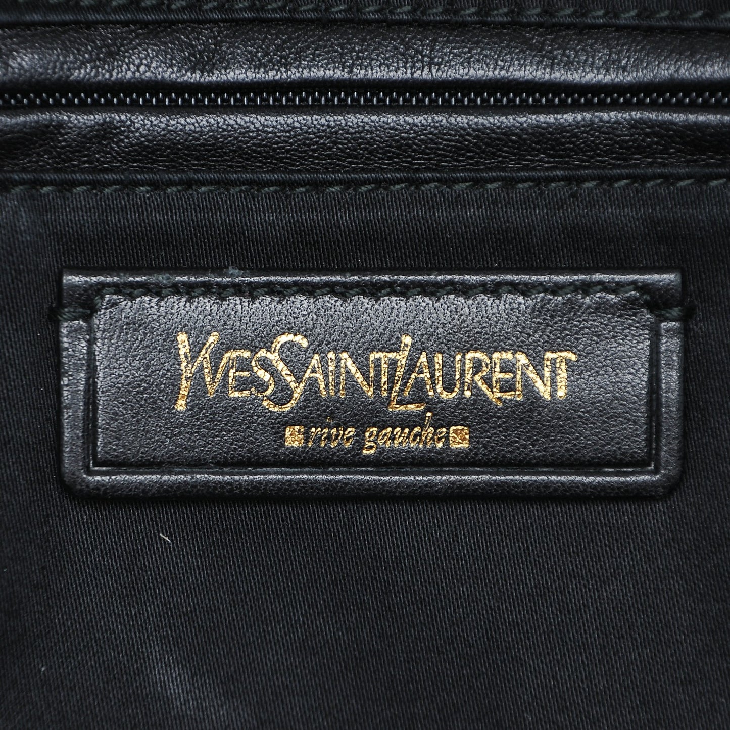 Patent Calfskin Oversized Muse Black
