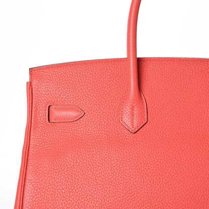 Hermes Togo Birkin 35 Rose Jaipur 26 of 36