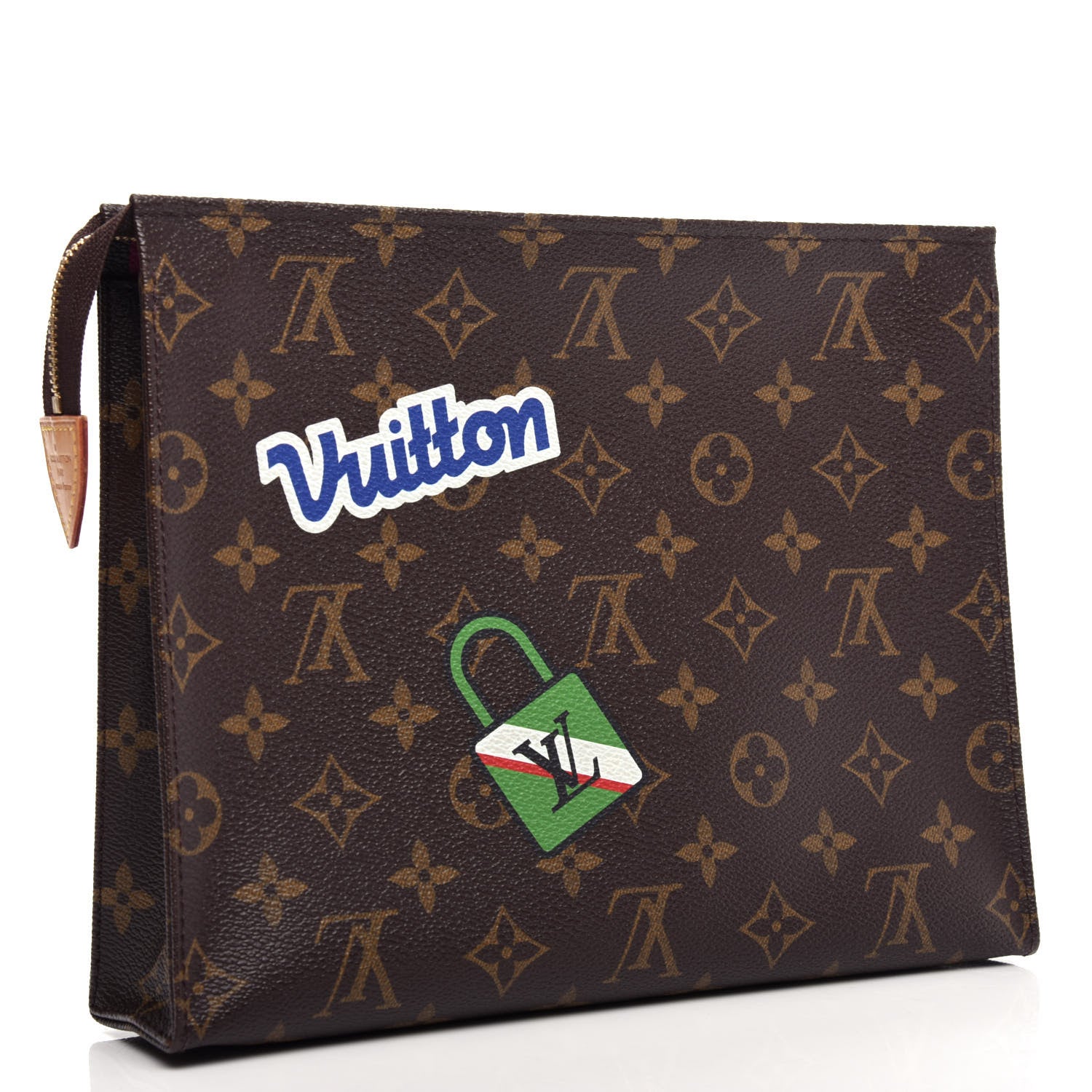 Louis Vuitton Monogram Travel Stickers Toiletry Pouch 26 3 of 7