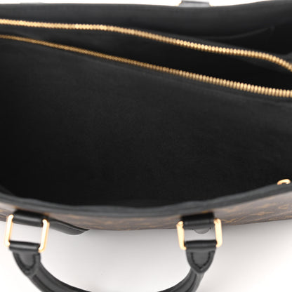 Louis Vuitton Monogram Soufflot MM Black 7 of 12