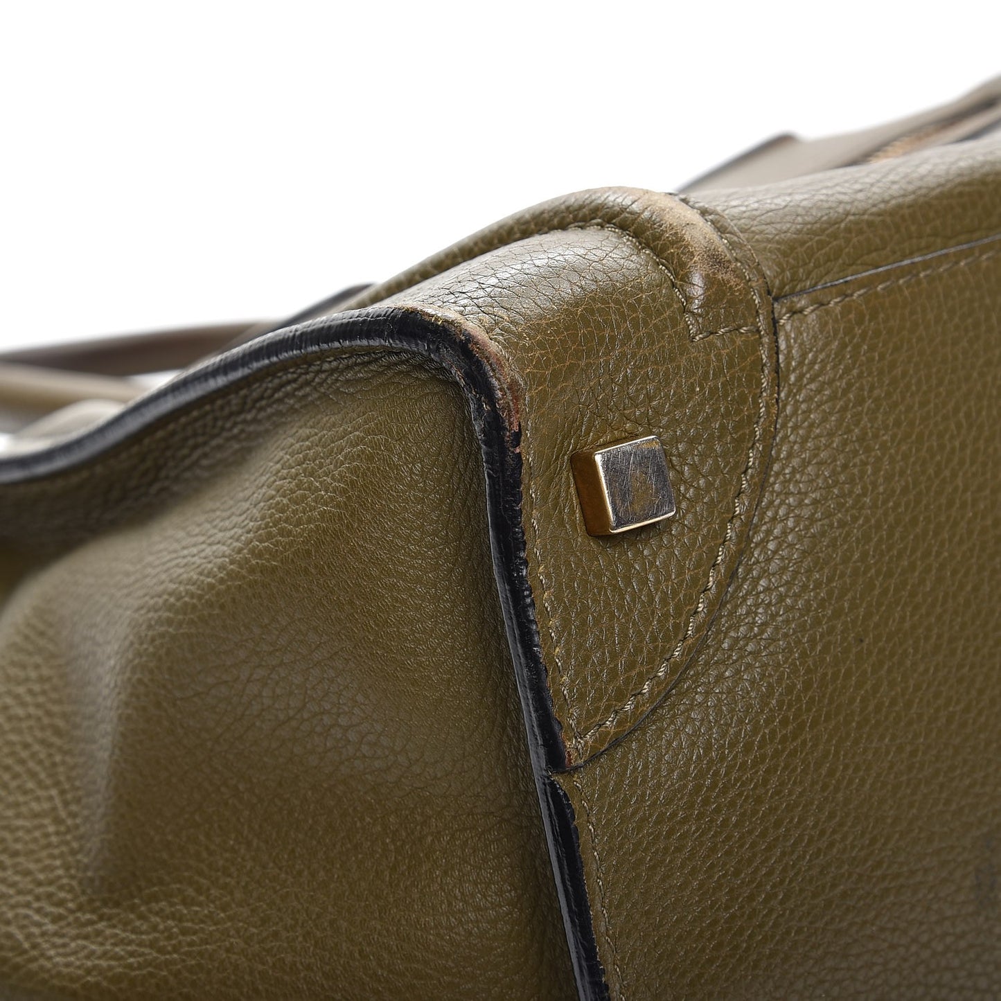 Drummed Calfskin Mini Luggage Jungle